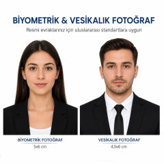 Biyometrik Ve Vesikalık Fotoğraf Çekimi
