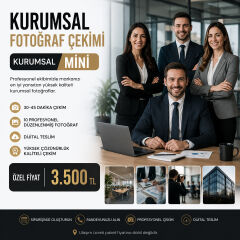 Mersin Kurumsal Mini Fotoğraf Çekim Paketi