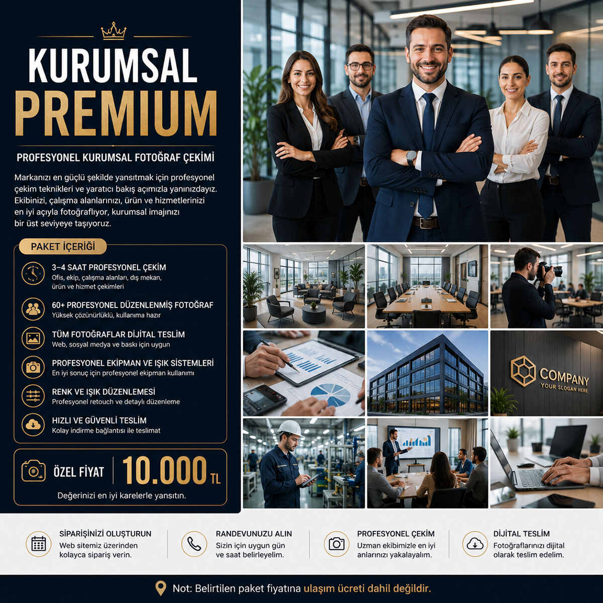 Kurumsal Premium Fotoğraf Çekimi