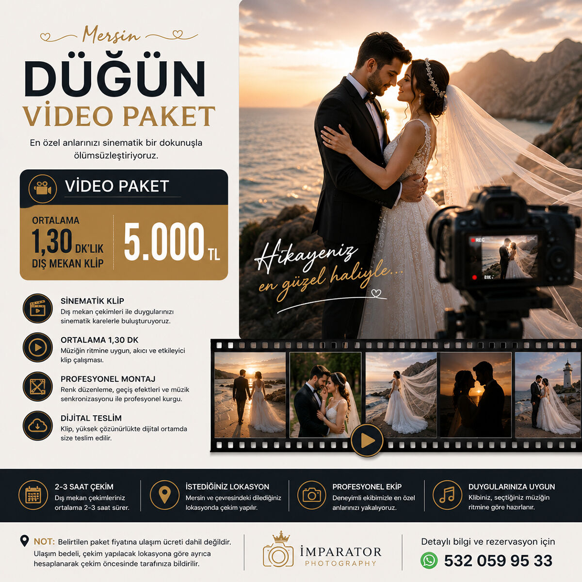 Mersin Düğün Video Klip Paket