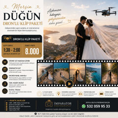 Mersin Düğün Dron'lu Klip Paketi