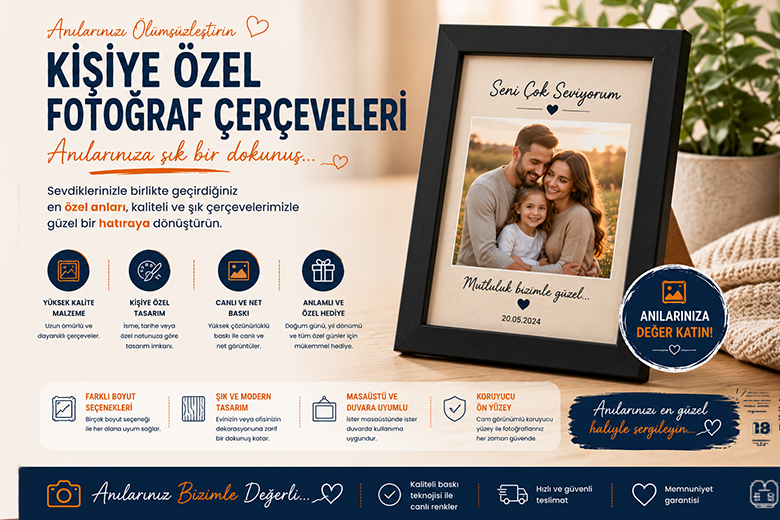 Kaliteli Fotoğraf Çerçeveleri